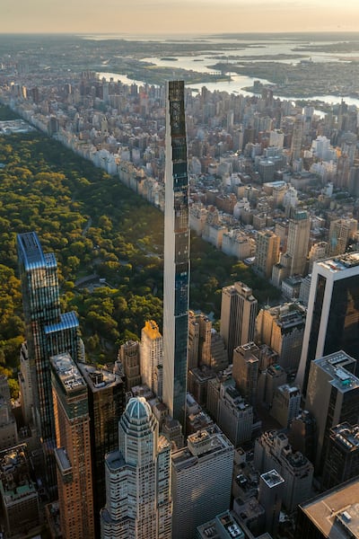The tapered tower is inspired by New York's Art Deco era. Photo: SHoP Architects / David Sundberg / Esto