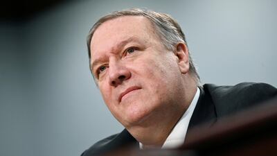 Trump administration is seeking to “broaden the debate”, said Mr Pompeo. Reuters