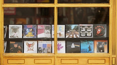 The Anonymouse collective builds mouse-themed miniatures in public places. AFP