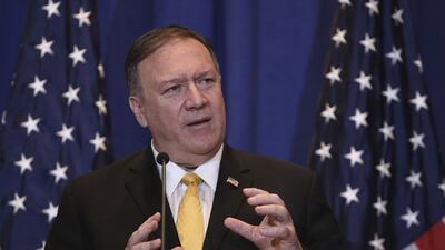 US Secretary of State Mike Pompeo. AFP