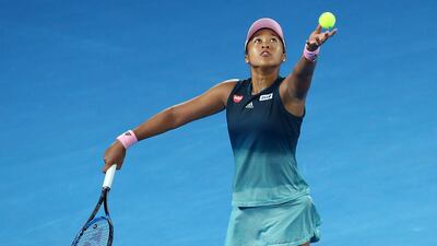Naomi Osaka will look to carry the form that saw her win the Australian Open, and move to world No 1, in to her bid to win the Dubai title for the first time. Getty