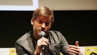 Danish actor Nikolaj Coster-Waldau at Middle East Film & Comic Con. Ali Haider / EPA