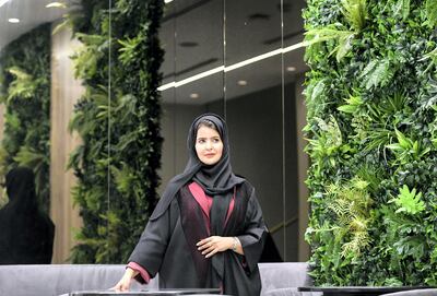 Ms Al Rashdi allocates 20 per cent of her income in savings and 10 per cent for operating expenses. Photo: Khushnum Bhandari for The National