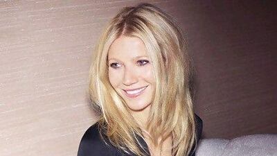 Gwyneth Paltrow stars in an ad campaign for a new fragrance called Nuit. Courtesy Boss