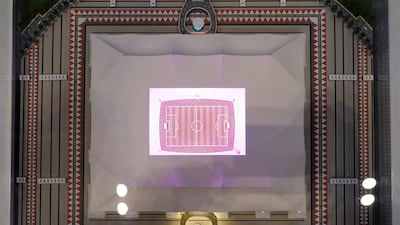 The Al Bayt Stadium in Qatar. Reutrs