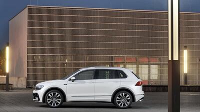 New design but design tweaks have given the Tiguan a far more assertive appearance.. Courtesy Volkswagen