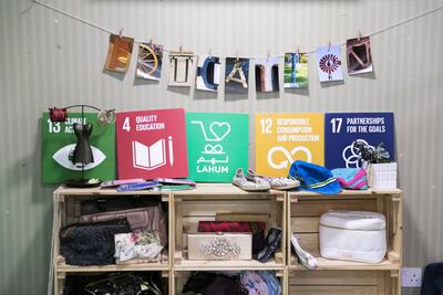 All profits from the store go to children's education. Reem Mohammed / The National