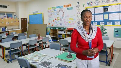 Jane Ndungu says she was compelled to act after seeing a young Kenyan neighbour quit school to become a maid. Satish Kumar / The National