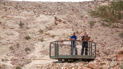 Mleiha in Sharjah is an archaeological site, from which many ancient discoveries have been unearthed, that has been turned into a tourist destination. Victor Besa / The National