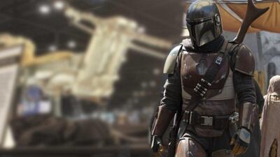 Favreau gave 'Star Wars' fans a first look at 'The Mandalorian' at Sunday's Star Wars Celebration in Chicago. Disney