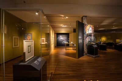 Gruber's exhibit, The Moon: A Voyage Through Time, at the Aga Khan Museum in Toronto. Courtesy Alu Manji