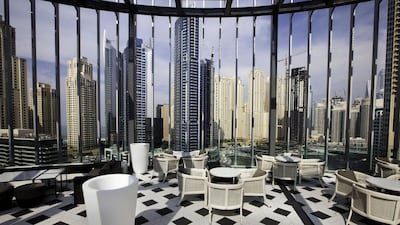 Atelier M restaurant in Dubai Marina. Jaime Puebla / The National