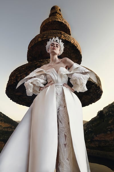 Saiid Kobeisy's AW24 bridal collection. Photo: Saiid Kobeisy.