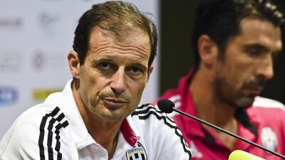 Manager Massimiliano Allegri is not taking any chances despite a successful previous season for Juventus. Reuters