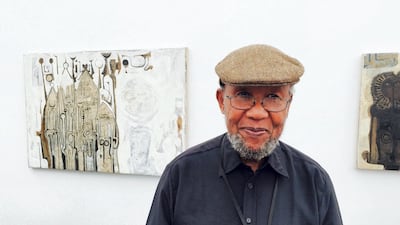 Ibrahim El-Salahi is recognised as the father of African and Arabic Modernism. Photo: Vigo Gallery