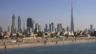 Dubai was the third most improved city over the past five years putting it at 75th out of 140 cities ranked. Sarah Dea / The National