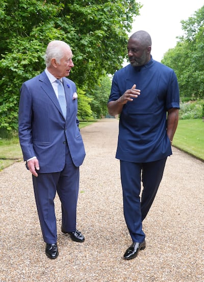 Idris Elba has been made a knight by King Charles III. PA Wire