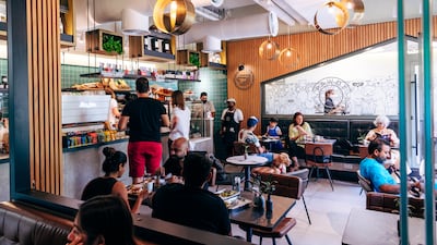 Pawdy Neighbors is part cafe and part pet spa. All photos: Pawdy Neighbors