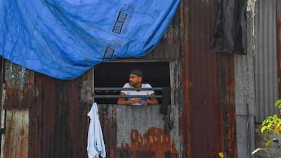 Amidst the clogged drains and overflowing rubbish dumps of Mumbai's Dharavi, coronavirus fears are growing. AFP