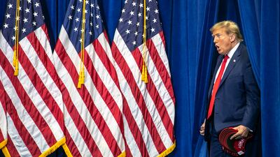 Experts have called Trump's choice of language 'war rhetoric'. AP