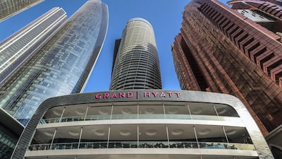 The Grand Hyatt Abu Dhabi and Residences Emirates Pearl. Victor Besa / The National