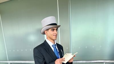 Ebrahim Nader at Ascot. Photo: Ebrahim Nader