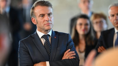 French President Emmanuel Macron has told Israeli TV that he is open to economic sanctions against Israel. Reuters