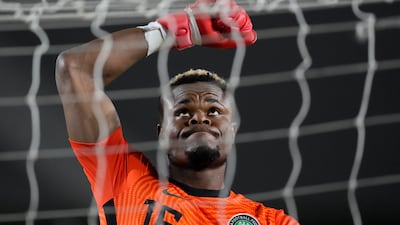 Nigeria goalkeeper Stanley Nwabili plays his club football in South Africa for Chippa United. AP