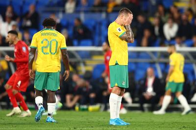 Australia fell to a shock 1-0 defeat to Bahrain in their group opener. Getty Images