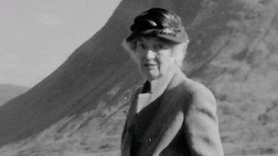 Lady Zainab, pictured on her estate in the Scottish Highlands, was an accomplished angler and deerstalker. Courtesy of Angus Sladen