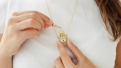 Hand of Fatimah fine jewellery by I-Dia at S*uce. Courtesy of S*uce.