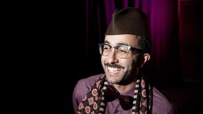 The hip-hop artist Yassin Alsalman, also known as The Narcicyst. Callaghan Walsh / for The National