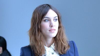 Alexa Chung. Larry Busacca / Getty Images for Mercedes-Benz Fashion Week / AFP