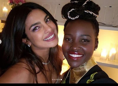 Priyanka Chopra and Lupita Nyong'o