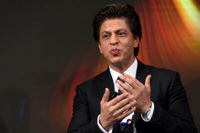 Bollywood stars Shah Rukh Khan (pictured), Amitabh Bachchan and Salman Khan all make YouGov's list of most admired men. EPA