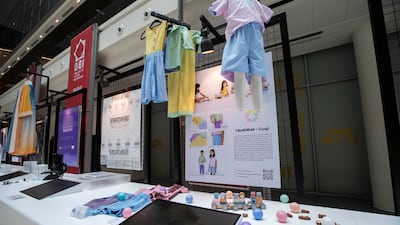 Tawahadna by Maha Khalid Baseed and Vaidehi Pal. The outfits are based on the needs of children with sensory disorders.