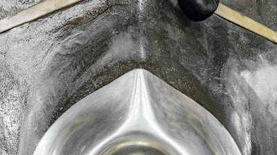 The black stone with Focus Stack Panorama. What is this technology? It is a technology in which images are combined with different clarity, in order to produce a single image with the greatest accuracy. Courtesy: Saudi Arabia General Presidency of the Grand Mosque and the Prophet's Mosque.