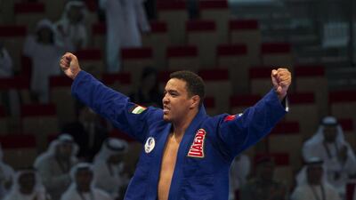 Faisal Al Ketbi is the leading jiu-jitsu fighter in the UAE. Mona Al-Marzooqi / The National