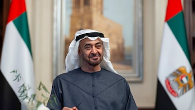 Sheikh Mohamed has granted a presidential pardon to Abdul Rahman Yusuf Al Qaradawi. Photo: UAE Presidential Court