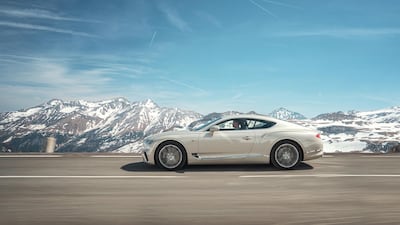 Its new twin-turbocharged 6.0-litre engine is developed from the Bentayga SUV. Bentley