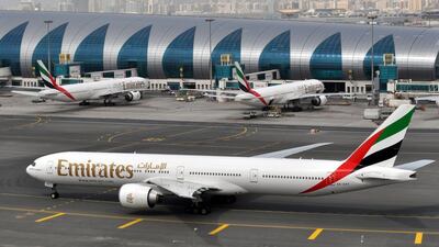 Emirates will operate two daily flights to London Stansted from July. AP