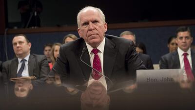 Former CIA chief John Brennan called on Congress to block the US president's attempts to strip other intelligence officials of security clearances. AFP