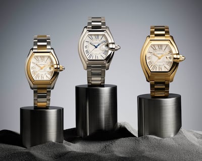 The masculine 2026 Roadster. Photo: Cartier