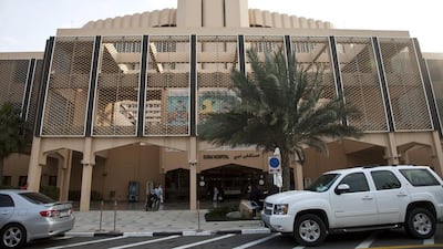 Dubai Hospital will house the emirate’s first kidney transplant unit, which could save hundreds of lives. Razan Alzayani / The National