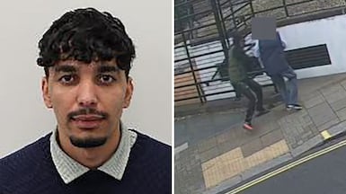 Zakaria Senouci, 27, has been sentenced to three years and nine months in prison after guilty to robbery. PA