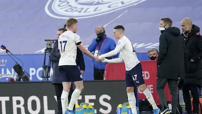 Phil Foden – NA. Tried to get a smile out of De Bruyne when he came on to replace him, but the Belgian was far too grumpy to reciprocate. PA