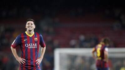 Lionel Messi netted two goals in his return after a lengthy absence from Barca on Wednesday. Albert Gea / Reuters