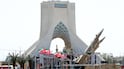 Iranian Zolfaghar missiles on display at Azadi Square in Tehran on July 24, even as the US and Iran stop latest round of strikes. EPA