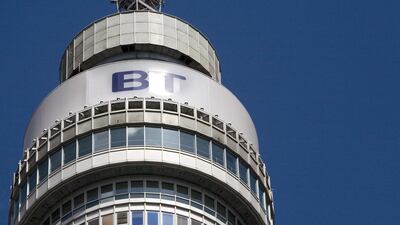 The BT tower stands in central London. The restaurant at the top has opened for two weeks. Chris Ratcliffe / Bloomberg News