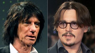 Beck and Depp released their collaborative album '18' last month. AP